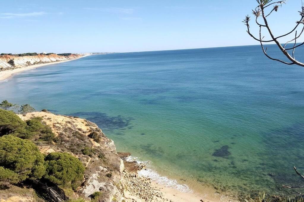 Apartamento Magnifique Duplex Avec Piscine En Bord De Mer Olhos de Agua  Exterior foto