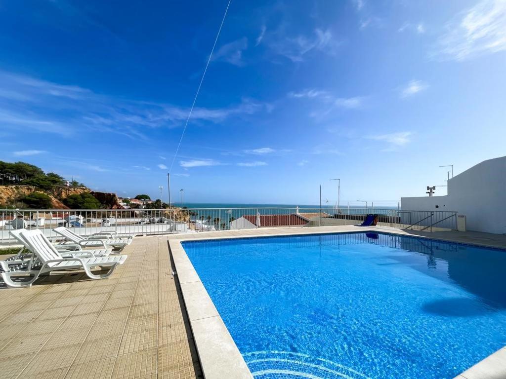 Apartamento Magnifique Duplex Avec Piscine En Bord De Mer Olhos de Agua  Exterior foto