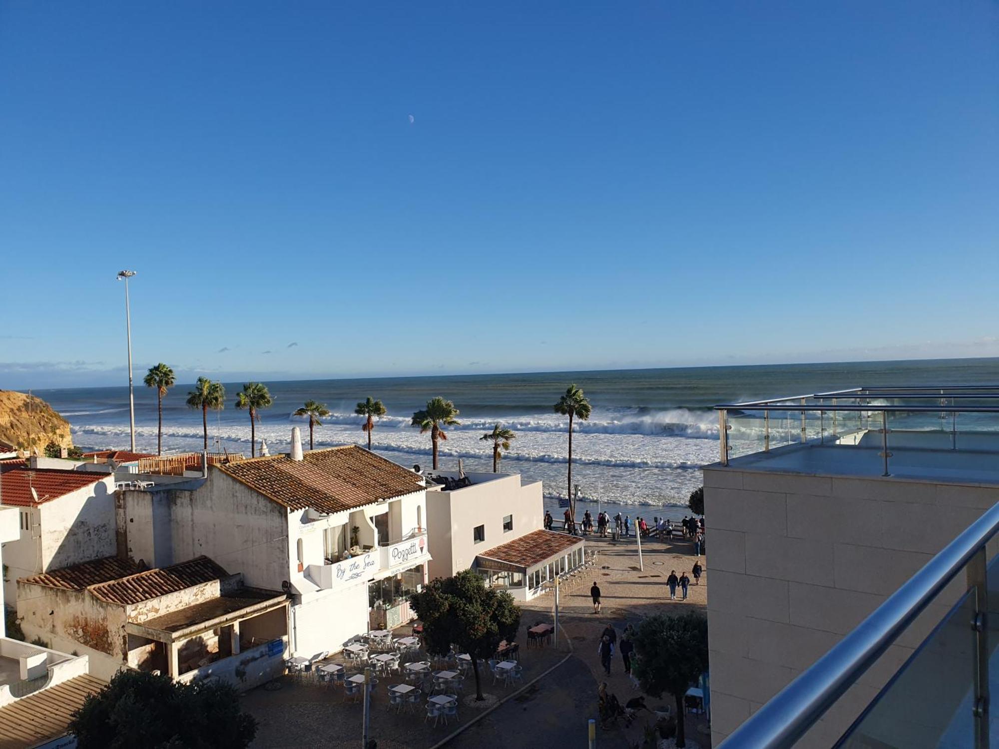 Apartamento Magnifique Duplex Avec Piscine En Bord De Mer Olhos de Agua  Exterior foto